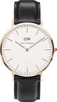 Daniel Wellington Classic Sheffield DW.DW00100007 Herrenarmbanduhr flach & leicht