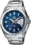 Casio Edifice EF-129D-2AVEF Sportliche Herrenuhr Massives Geh&auml;use