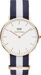 Daniel Wellington Classic Glasgow 0503DW Armbanduhr flach & leicht