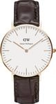 Daniel Wellington Classic York 0510DW Armbanduhr flach & leicht