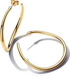Pandora Organisch Geformte 42 mm Offene Ohrringe 263299C00 Ohrringe