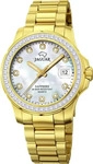 Jaguar J895/1, Jaguar Woman J895/1 Damenarmbanduhr 200m Wasserdicht Perlmutt female,