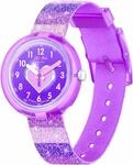 Flik Flak STRIPY GLITTER FPNP127 Kinderuhr