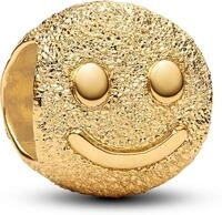 Pandora Textured happy face 764526C00 Charm Anh&auml;nger