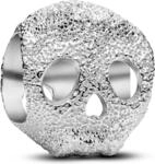 Pandora Strukturierter Totenkopf Mini-Charm 794040C00 Charm Anh&auml;nger