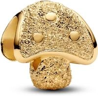 Pandora Strukturiertes Pilz Mini-Charm 764048C00 Charm Anh&auml;nger