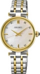 Seiko HGH007P1, Seiko Quartz HGH007P1 Damenarmbanduhr Perlmutt female, Geh&auml;use aus