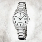 Festina F20509/1, Festina Stahlband Klassisch F20509/1 Damenarmbanduhr Wei&szlig; female,