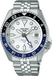 Seiko 5 SSK033K1, Seiko 5 SKX Series GMT SSK033K1 Herren Automatikuhr Silber male,