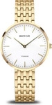 Bering 19334-334, Bering Titanium 19334-334 Damenarmbanduhr Wei&szlig; female, Geh&auml;use