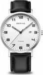 Bering 18640-404, Bering 18640-404 Herrenarmbanduhr Wei&szlig; male, Geh&auml;use aus Titan