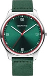 Bering 18342-508, Bering Ultra Slim 18342-508 Herrenarmbanduhr Gr&uuml;n male, Geh&auml;use