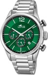Lotus 18688/4, Lotus 18688/4 Herrenchronograph Gr&uuml;n male, Geh&auml;use aus...