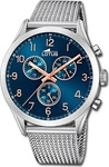 Lotus 18637/3, Lotus MJS00 18637/3 Herrenchronograph Blau male, Geh&auml;use aus