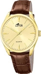 Lotus 19067/1, Lotus MINIMALIST FOR HIM 19067/1 Herrenarmbanduhr Gold male, Geh&auml;use