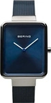 Bering 14533-307, Bering 14533-307 Herrenarmbanduhr Blau male, Geh&auml;use aus Edelstahl