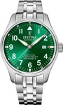 Festina F20151/B, Festina AUTOMATIC F20151/B Herren Automatikuhr Gr&uuml;n male, Geh&auml;use