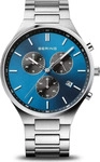Bering 11743-707, Bering Titanium 11743-707 Herrenarmbanduhr Blau male,...