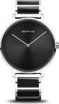Bering 18539-742, Bering Ceramic 18539-742 Damenarmbanduhr Schwarz female, Geh&auml;use