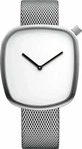 Bering 18040-004, Bering 18040-004 Unisexuhr Wei&szlig;, Geh&auml;use aus Edelstahl