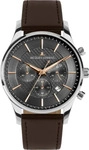 Jacques Lemans 1-2228D, Jacques Lemans London 1-2228D Herrenchronograph Grau male,