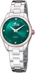 Lotus 18795/5, Lotus Trendy 18795/5 Damenarmbanduhr Gr&uuml;n female, Geh&auml;use aus