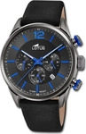 Lotus 18687/3, Lotus Chronograph 18687/3 Herrenchronograph Grau male, Geh&auml;use aus