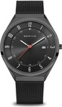 Bering 18740-222, Bering Ultra Slim 18740-222 Herrenarmbanduhr Gr&uuml;n male, Geh&auml;use