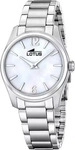 Lotus 19061/1, Lotus Ladies 19061/1 Damenarmbanduhr Wei&szlig; female, Geh&auml;use aus