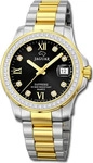 Jaguar J893/4, Jaguar Woman J893/4 Damenarmbanduhr Taucheruhr Schwarz female,