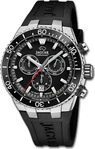 Jaguar J1021/5, Jaguar CERAMIC J1021/5 Herrenchronograph Schwarz male, Geh&auml;use aus