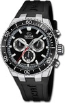Jaguar J1021/3, Jaguar CERAMIC J1021/3 Herrenchronograph Schwarz male, Geh&auml;use aus