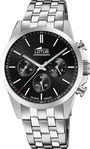 Lotus 18989/4, Lotus CHRONO 18989/4 Herrenchronograph Schwarz male, Geh&auml;use aus