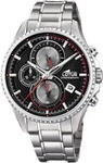 Lotus 18526/6, Lotus Chronograph 18526/6 Herrenchronograph Schwarz male,...