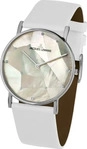 Jacques Lemans 1-2050B, Jacques Lemans York 1-2050 1-2050B Damenarmbanduhr Perlmutt