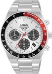 Lorus RZ527AX9, Lorus Sports RZ527AX9 Herrenarmbanduhr Wei&szlig; male, Geh&auml;use aus
