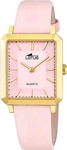 Lotus 18988/3, Lotus SQUARE SERIES 18988/3 Damenarmbanduhr rosa female,...