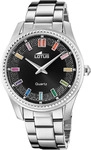 Lotus 18898/6, Lotus Bliss 18898/6 Damenarmbanduhr Schwarz female, Geh&auml;use aus
