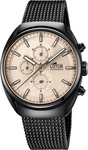 Lotus 18567/A, Lotus Smart Casual 18567/A Herrenchronograph Beige male, Geh&auml;use aus