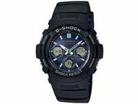 Casio G-Shock G-Shock AWG-M100SB-2AER Sportliche Herrenuhr Multiband 6 & Solar Blau,