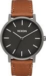Nixon Porter Leather A1058-2494 Herrenarmbanduhr