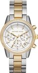 Michael Kors RITZ MK6474 Damenchronograph Mit Zirkonen Michael Kors RITZ MK6474 Damenchronograph Mit Zirkonen