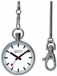 Mondaine Pocket A660.30316.11SSB Taschenuhr Mit Kettenband