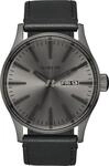 Nixon Sentry Leather A105-1531 Herrenarmbanduhr
