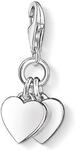 Thomas Sabo Zwei Herzen 0836-001-12 Charm Anh&auml;nger