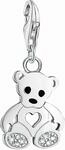 Thomas Sabo Teddyb&auml;r mit Herz 1119-041-14 Charm Anh&auml;nger