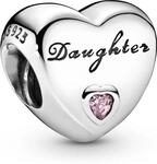 Pandora Tochter Herz Charm 791726PCZ Anh&auml;nger