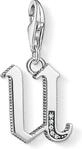 Thomas Sabo Buchstabe U silber 1601-643-21 Charm Anh&auml;nger