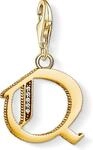 Thomas Sabo Buchstabe Q gold 1623-414-39 Charm Anh&auml;nger