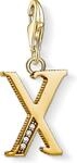 Thomas Sabo Buchstabe X gold 1630-414-39 Charm Anh&auml;nger